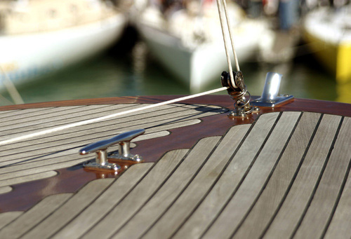 teak-boat